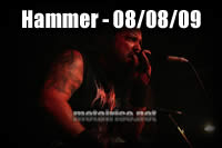 08/08/2009 - Headhunter DC, Havok, Incinerad E Chaos Synopsis, no Hammer Rock Bar 