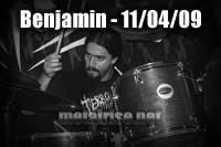 11/04/2009 - XI Under the Guillotine Festival, no Benjamin Rock Bar