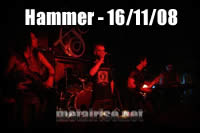16/11/2008 - When Darkness Triumphs, no Hammer Rock Bar